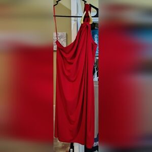 Michael Kors Vibrant Red Maxi Skirt